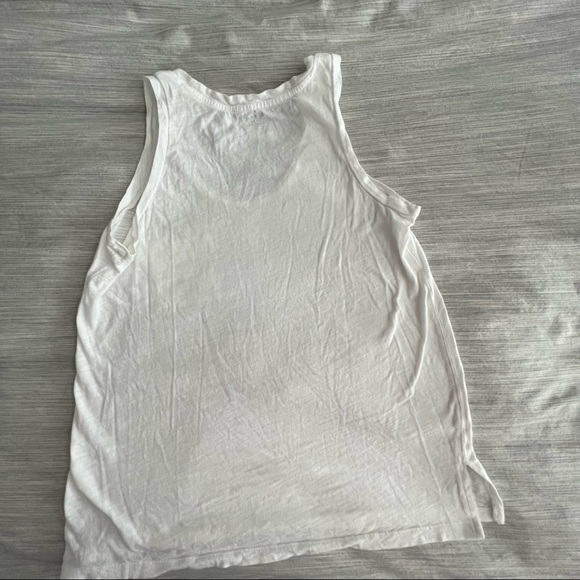 Madewell White Tank Top, worn once - Picture 2 of 5